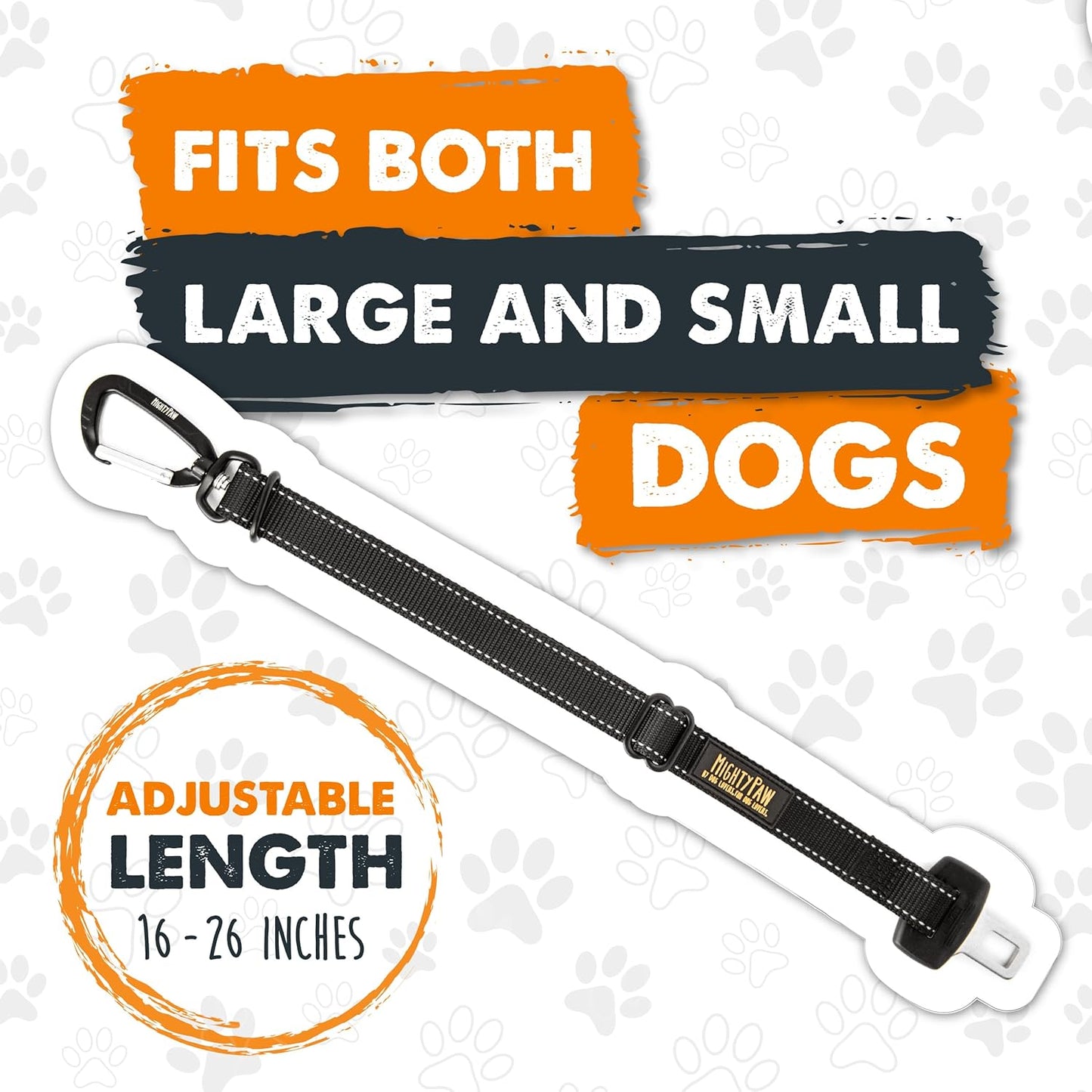 Ultimate Dog Car Safety Belt - Premium Universal Pet Restraint with Durable Metal Hardware and Adjustable Strap for Maximum Security in Black