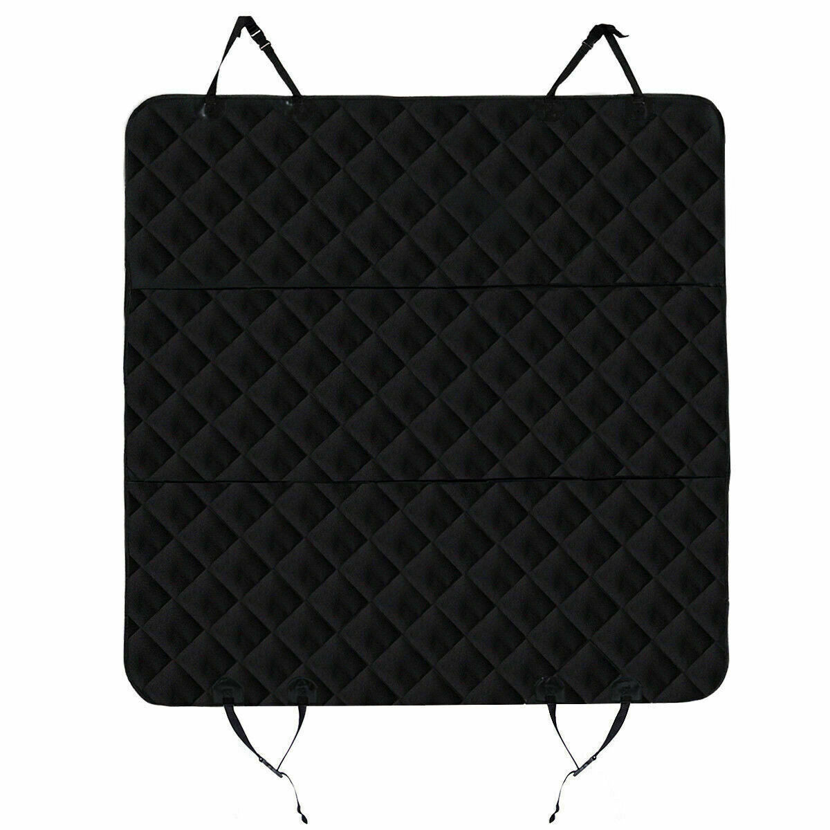 Premium 100% Waterproof Rear Seat Cover for Pets - Hammock Style Auto Protector