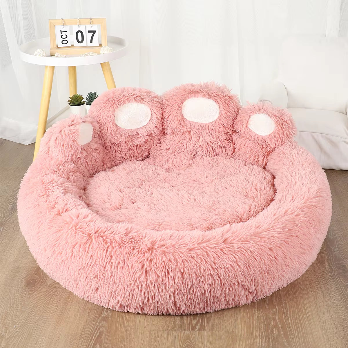 Premium Plush Dog Bed for Large Dogs - Winter-Ready Kennel Accessories and Comfortable Bedding for Cats and Puppies