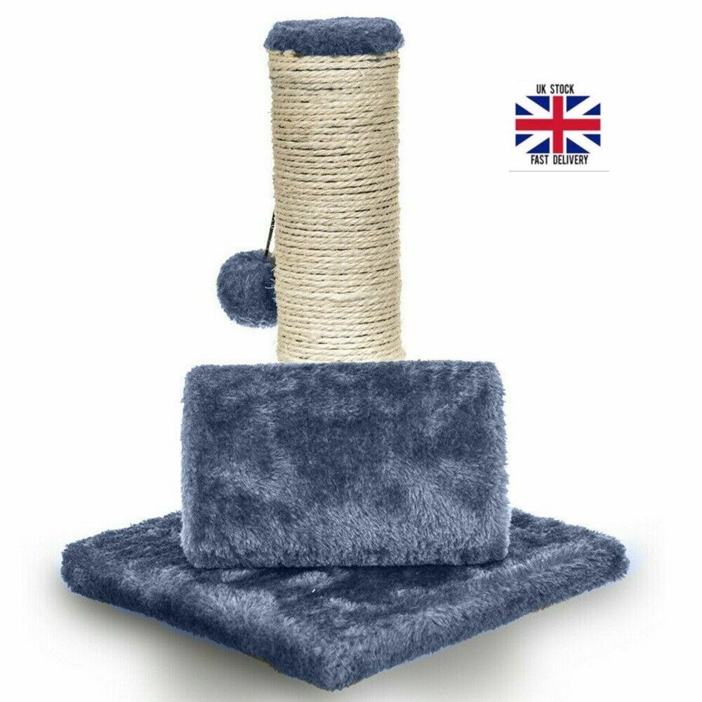 Delight Your Cat with the Ultimate Sisal Scratch Post Bed Toy Featuring Tunnel & Mouse for Endless Fun!